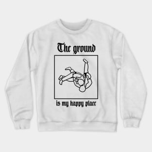 Jiu Jitsu Happy Place Crewneck Sweatshirt